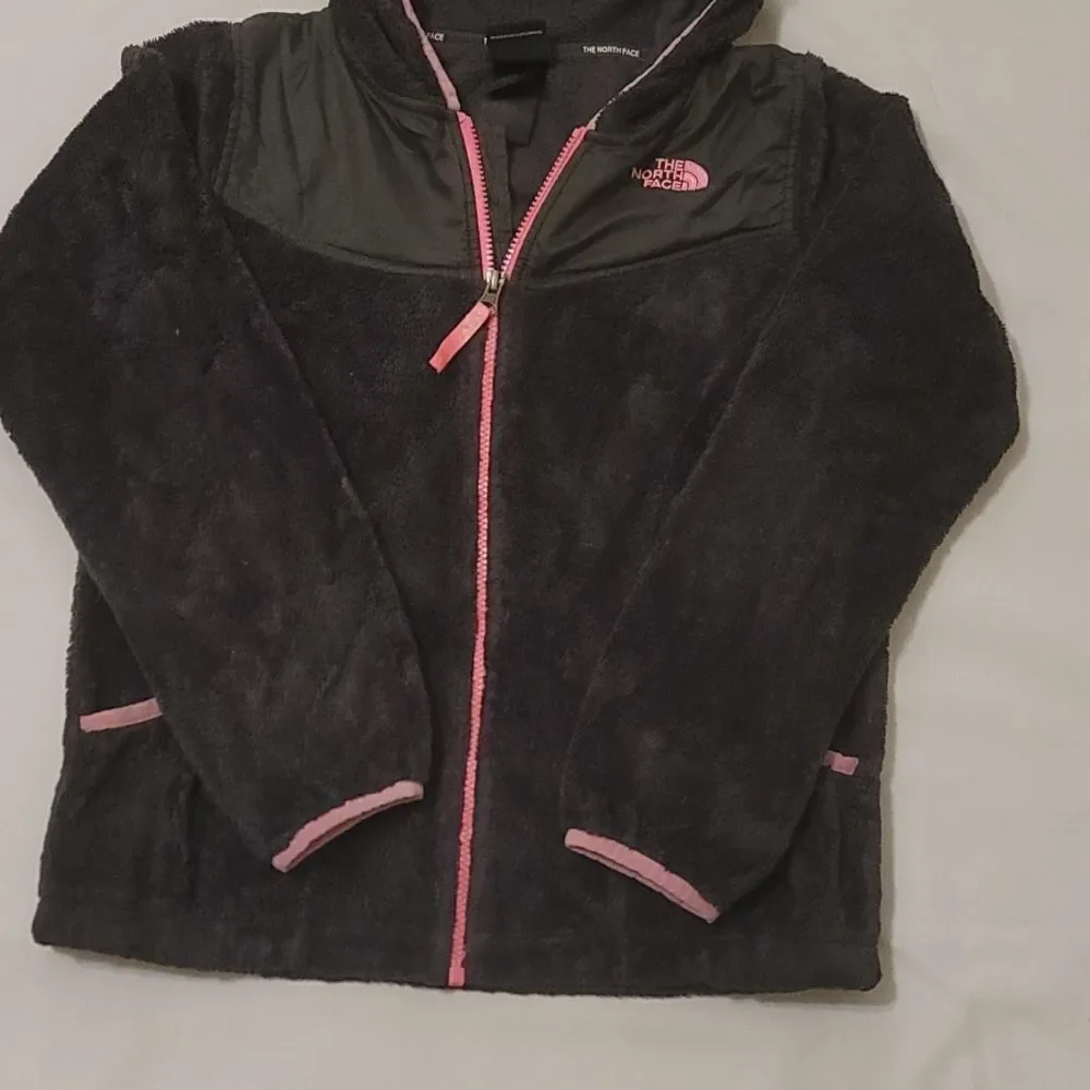 The North Face‎ Girls Oso Fleece Hoodie Jacket Size Large (14/16) in Black